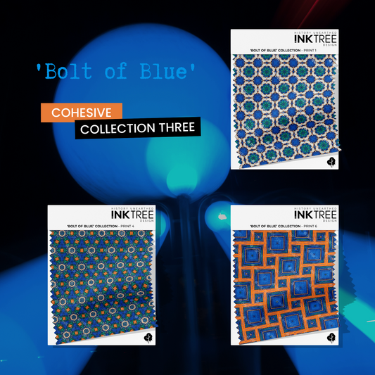 'Bolt of Blue' mini cohesive collection 3