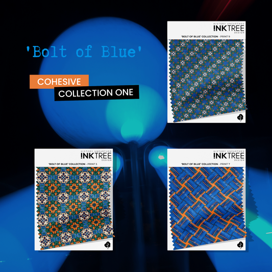 'Bolt of Blue' mini cohesive collection 1