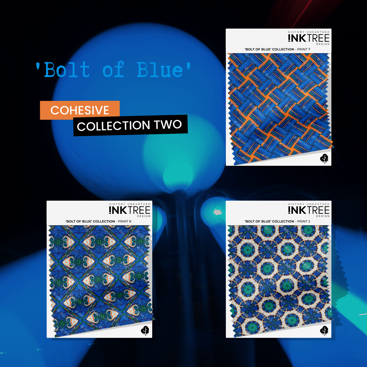 'Bolt of Blue' mini cohesive collection 2